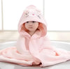 Juniors Zone™ CozySplash – Hooded Cartoon Bath Towel