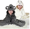 Juniors Zone™ CozySplash – Hooded Cartoon Bath Towel